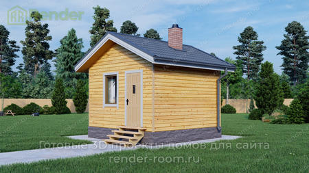 Проект  Площадь: 16, Размер: 4х4