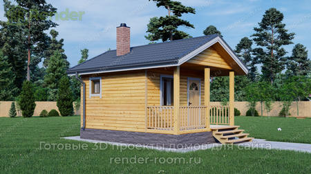 Проект  Площадь: 22, Размер: 4х5