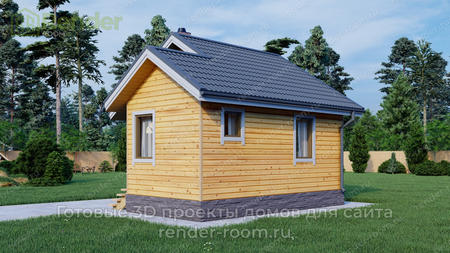 Проект  Площадь: 30, Размер: 4х6