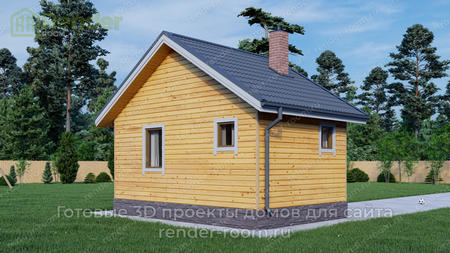 Проект  Площадь: 30, Размер: 4х6