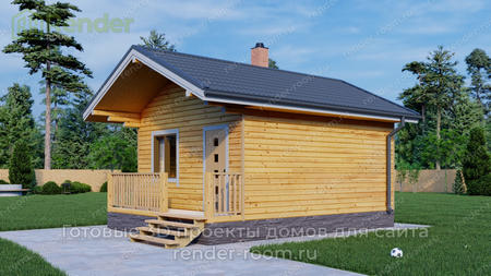 Проект  Площадь: 25, Размер: 5х6