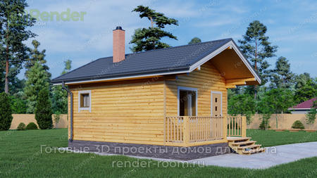 Проект  Площадь: 25, Размер: 5х6