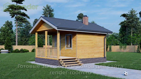 Проект  Площадь: 24, Размер: 4х6