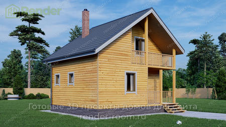 Проект  Площадь: 84, Размер: 6х7