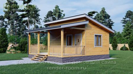 Проект  Площадь: 23, Размер: 4х6