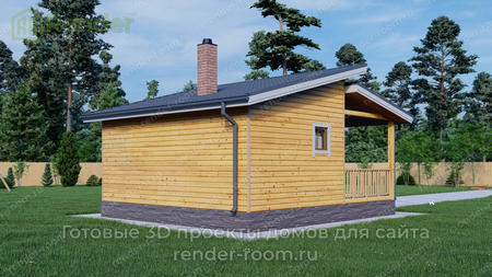 Проект  Площадь: 23, Размер: 4х6