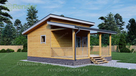 Проект  Площадь: 23, Размер: 4х6