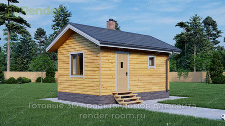 Проект  Площадь: 21, Размер: 4х6