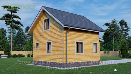 Проект  Площадь: 59, Размер: 6х6