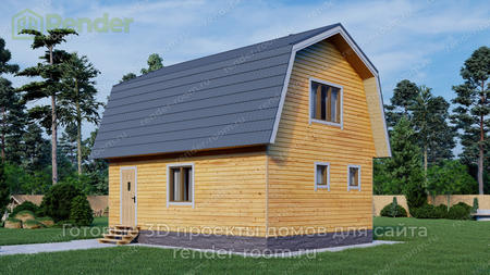 Проект Б-66 Площадь: 70, Размер: 6х8