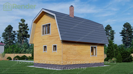 Проект Б-66 Площадь: 70, Размер: 6х8