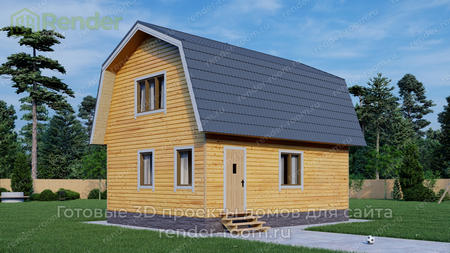 Проект Б-66 Площадь: 70, Размер: 6х8