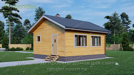 Проект  Площадь: 36, Размер: 6х7