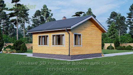 Проект  Площадь: 36, Размер: 6х7