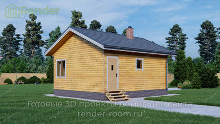 Проект  Площадь: 36, Размер: 6х7