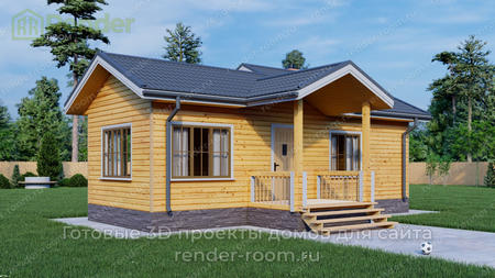 Проект  Площадь: 42, Размер: 6х10