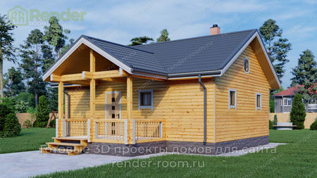 Проект  Площадь: 55, Размер: 7х9