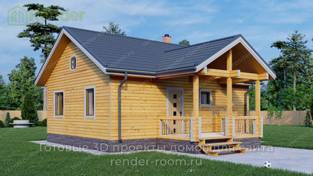 Проект  Площадь: 55, Размер: 7х9