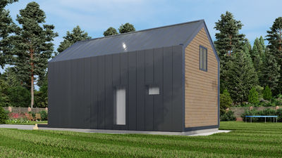 Проект Барн-3 Площадь: 45, Размер: 5х8