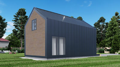 Проект Барн-3 Площадь: 45, Размер: 5х8