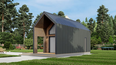 Проект  Площадь: 24, Размер: 4х6