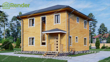 Проекты домов из бревна для постоянного проживания, заказать в Москве – «slep-kostroma.ru»