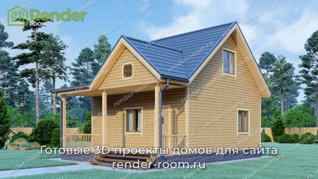 Проект  Площадь: 85,7, Размер: 7х7