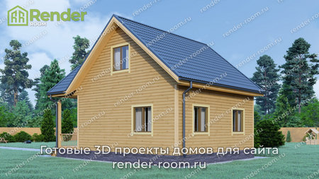 Проект  Площадь: 85,7, Размер: 7х7