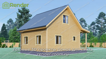 Проект  Площадь: 85,7, Размер: 7х7