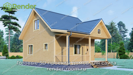 Проект  Площадь: 85,7, Размер: 7х7