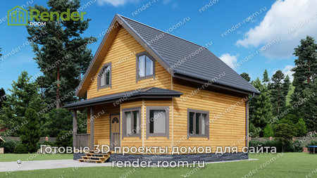 Проект  Площадь: 95, Размер: 8х9