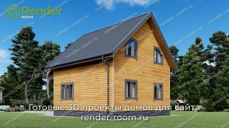 Проект  Площадь: 95, Размер: 8х9