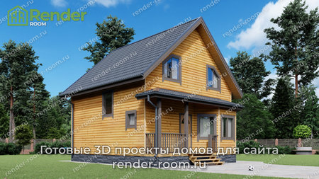 Проект  Площадь: 95, Размер: 8х9