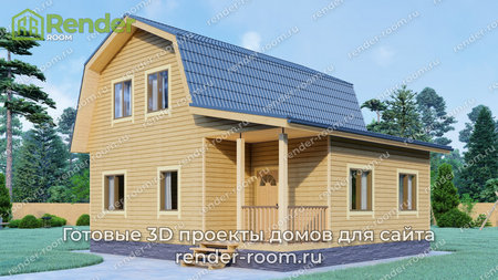 Проект  Площадь: 86, Размер: 8х9