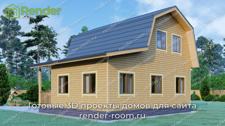 Проект  Площадь: 86, Размер: 8х9