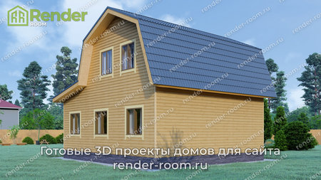 Проект  Площадь: 86, Размер: 8х9