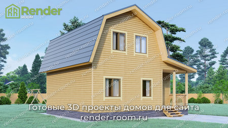 Проект  Площадь: 86, Размер: 8х9