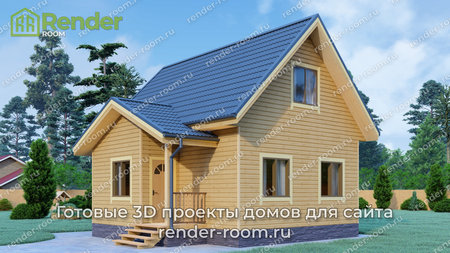 Проект  Площадь: 76, Размер: 8х8