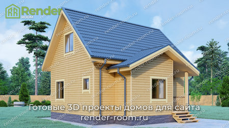 Проект  Площадь: 76, Размер: 8х8