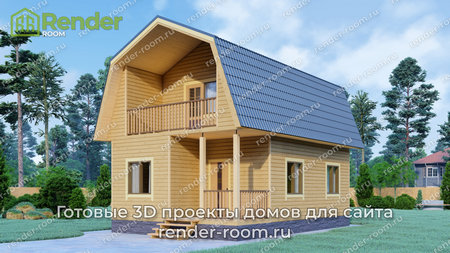 Проект П-1006 Площадь: 69, Размер: 6х9