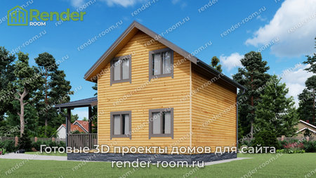 Проект  Площадь: 96, Размер: 8х9