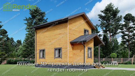 Проект  Площадь: 73, Размер: 6х9