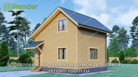 Проект  Площадь: 61, Размер: 6х7