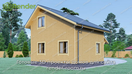 Проект  Площадь: 61, Размер: 6х7