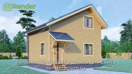 Проект  Площадь: 61, Размер: 6х7