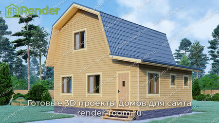 Проект  Площадь: 73, Размер: 7х8