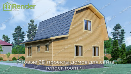 Проект  Площадь: 73, Размер: 7х8