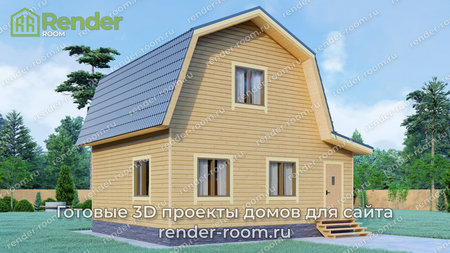 Проект  Площадь: 73, Размер: 7х8