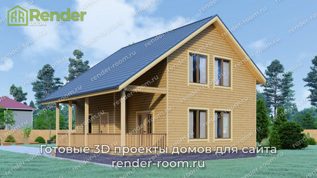 Проект  Площадь: 119, Размер: 8х9