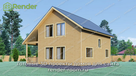 Проект  Площадь: 119, Размер: 8х9